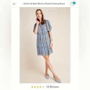 Anthropologie Spring Swing dress